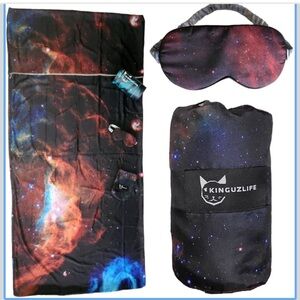 Kinguzlife Galaxy Sleeping Bag INSERT  Set. ITS LIKE Sheets for your bag